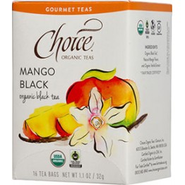 缘起物语 美国Choice Organic Teas有机 极品芒果红茶